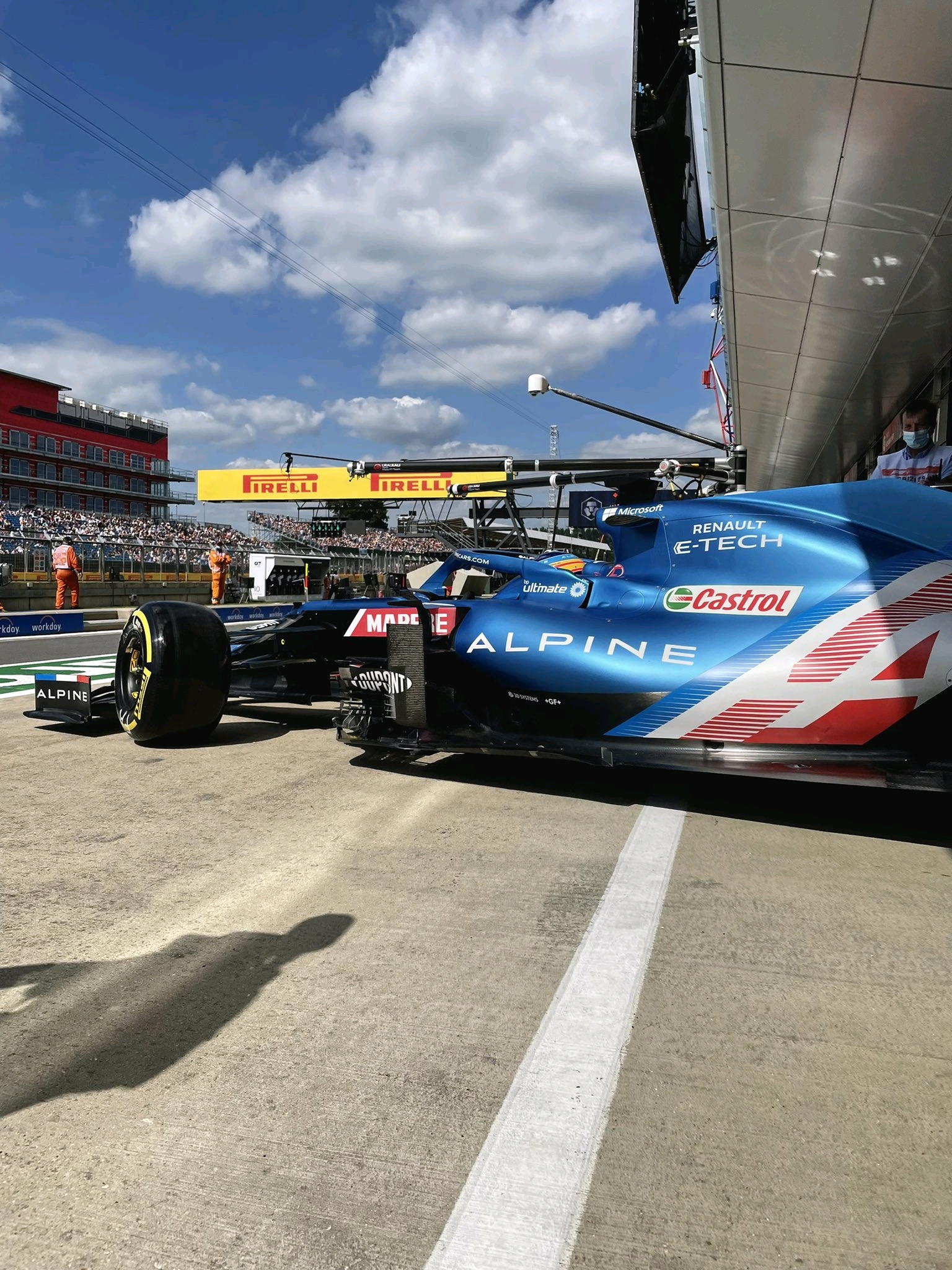 [高清图集]2021年英国f1大奖赛 alpine