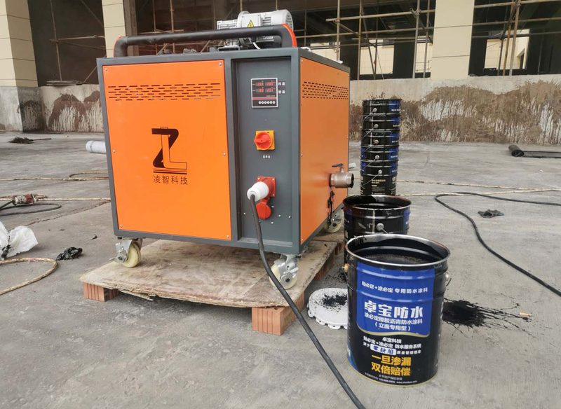 图为凌智hd200非固化熔胶机