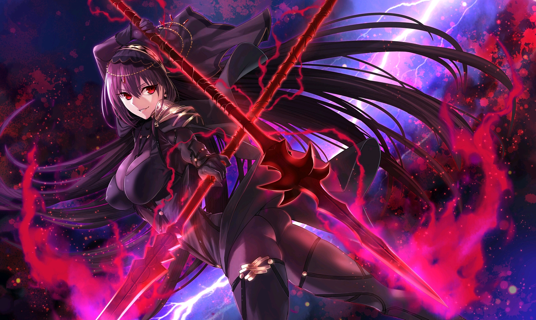 美图壁纸搬运屋·fgo.斯卡哈·壹『a.m』