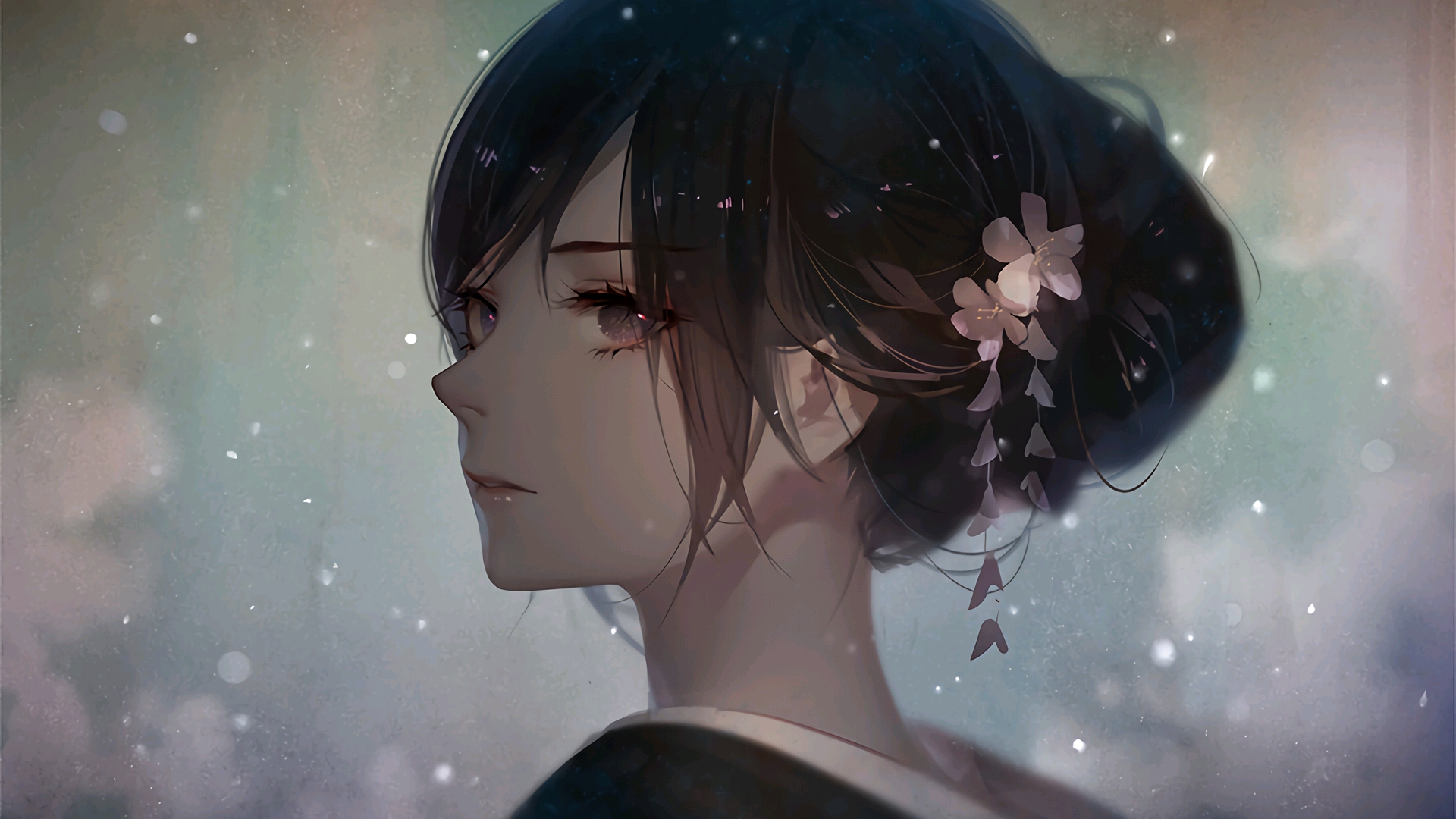 精灵少女桌面壁纸