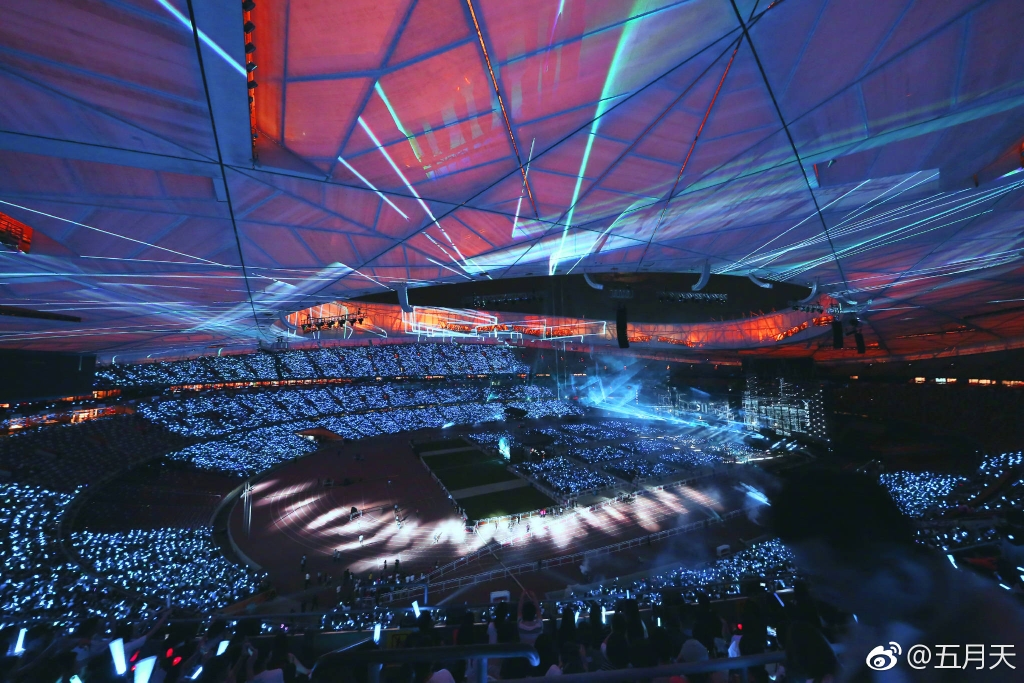 五月天鸟巢演唱会限定直播 斥巨资全面升级舞台硬体