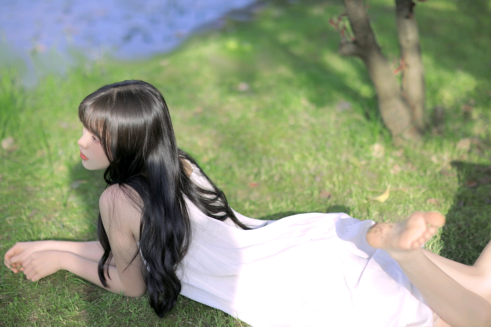 壁纸|朦胧美纯欲|"花香令人心动,风里夹着温柔.