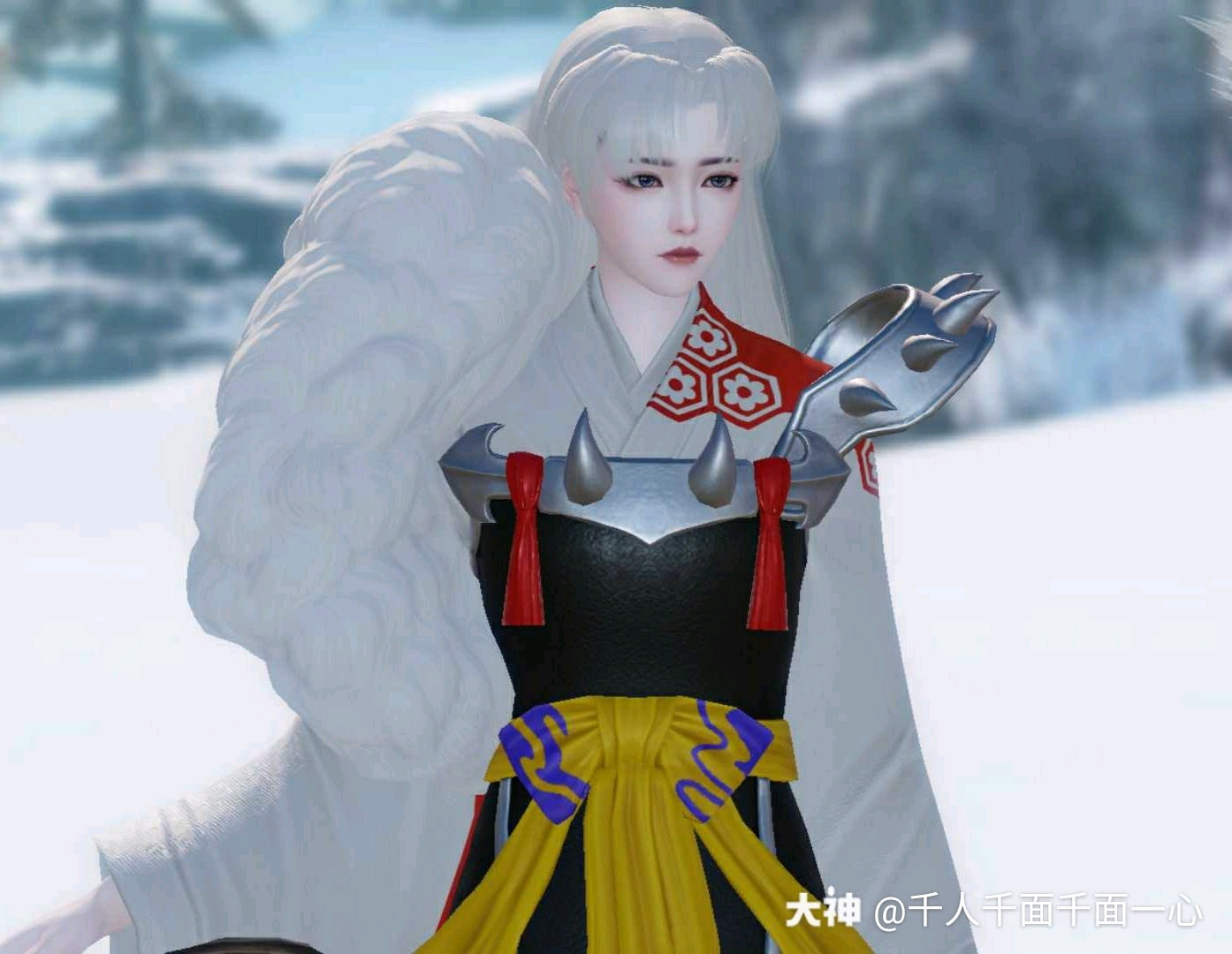 楚留香/一梦江湖犬夜叉联动白月时装杀生丸