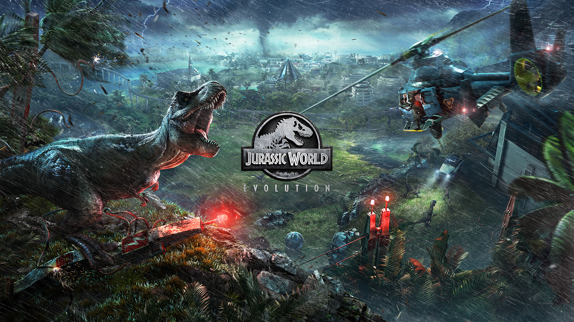 英语,日语,德语,波兰语,俄语 jurassicworldevolution【侏罗纪世界