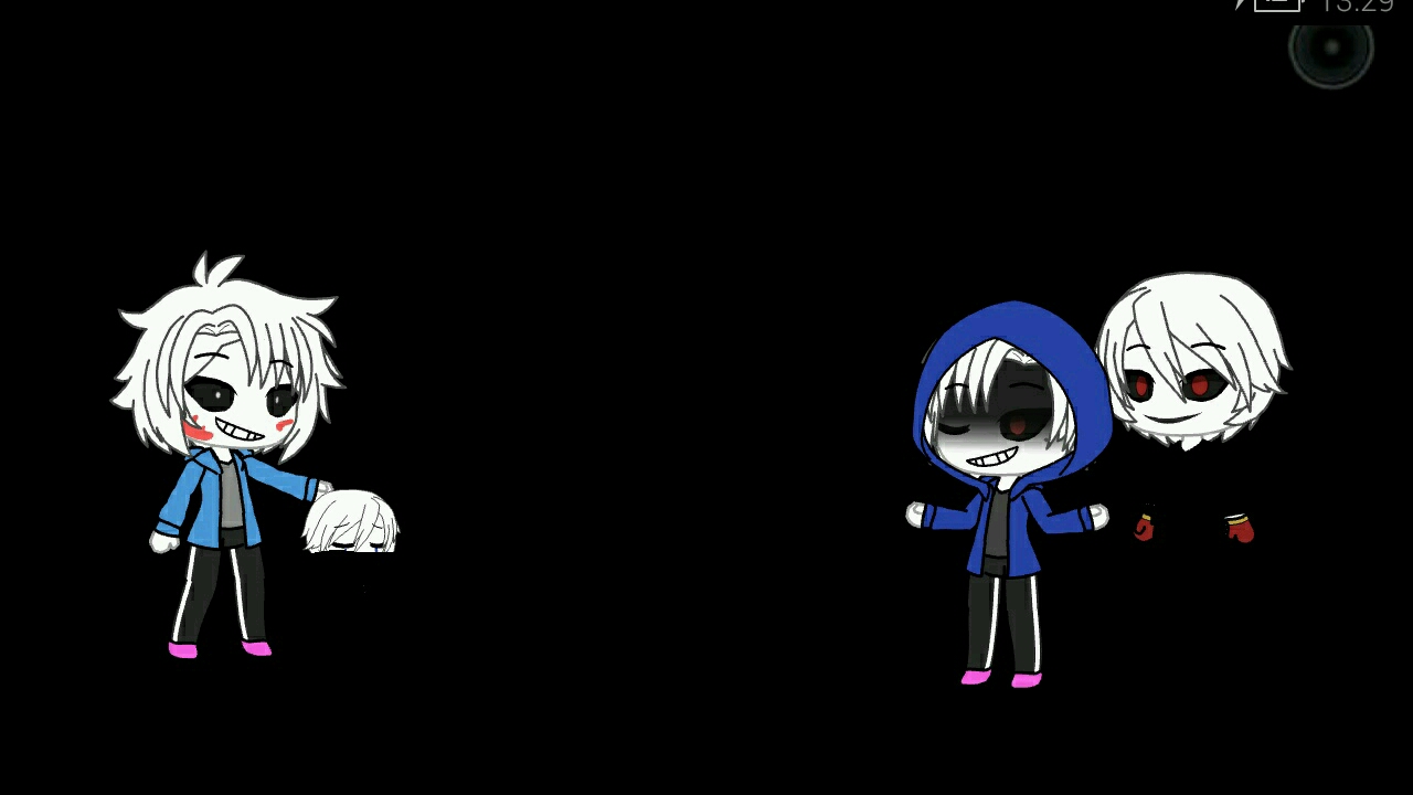 insanity!sans vs murder!sans.(insanity!