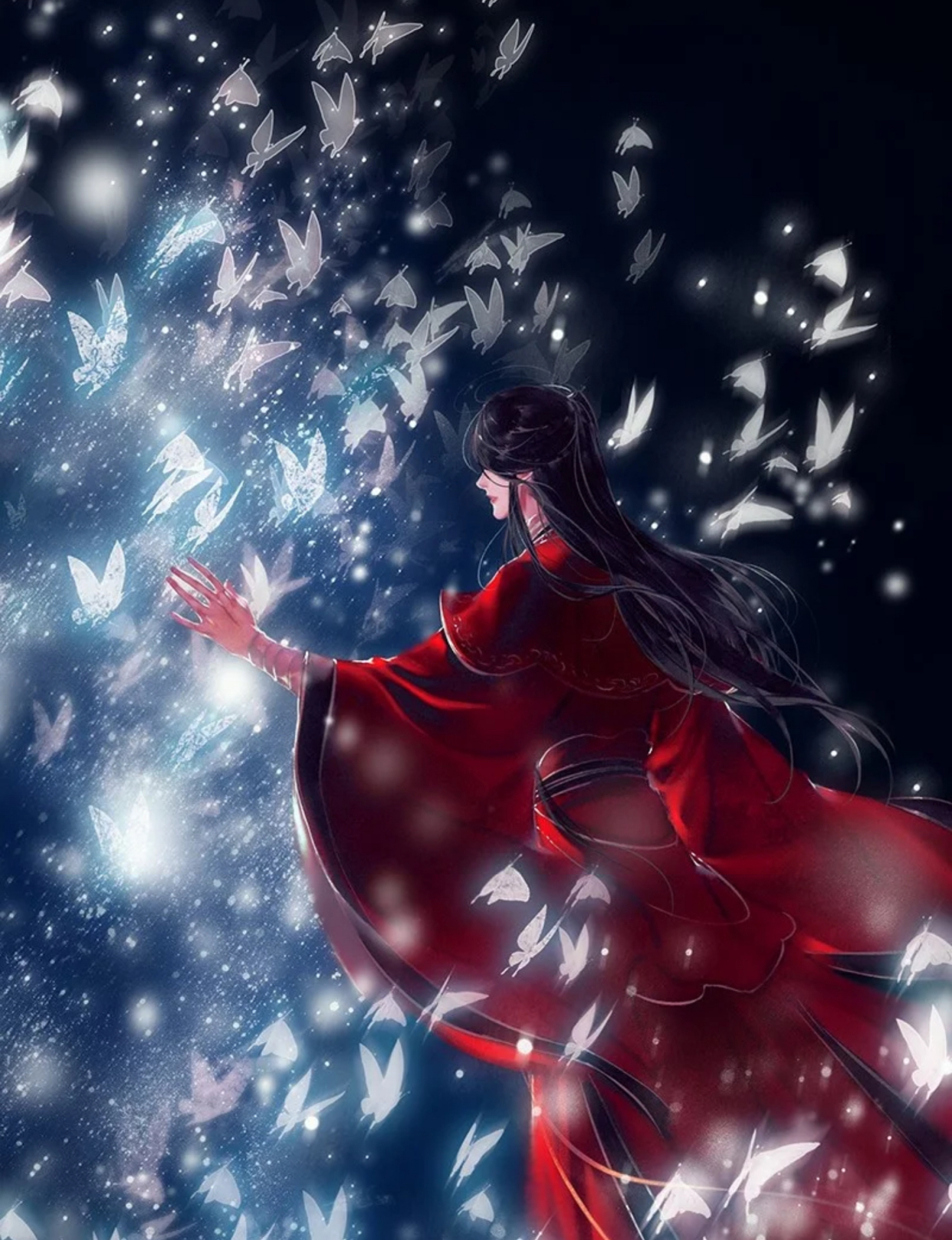 天官赐福:谢怜女装惊艳花城,鬼新郎迎亲,南风听见银蝶脸都黑了