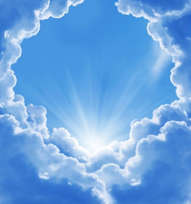 此图代表:天空云朵,来源google