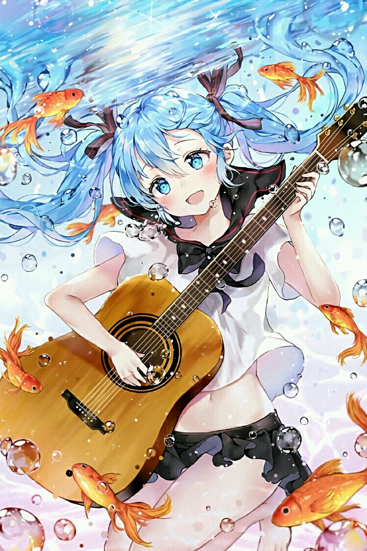初音未来 高清壁纸 深海少女