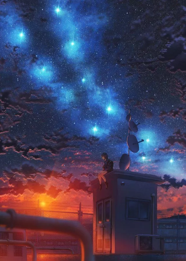 手机壁纸|星空特辑第14期 星星点灯 by:b站盐泽 2021年2月12日