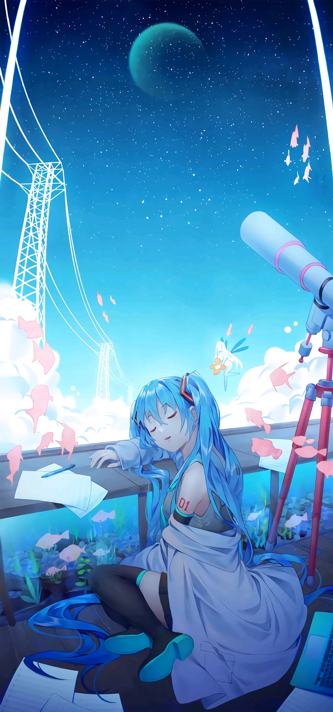 高清手机壁纸分享(动漫少女)