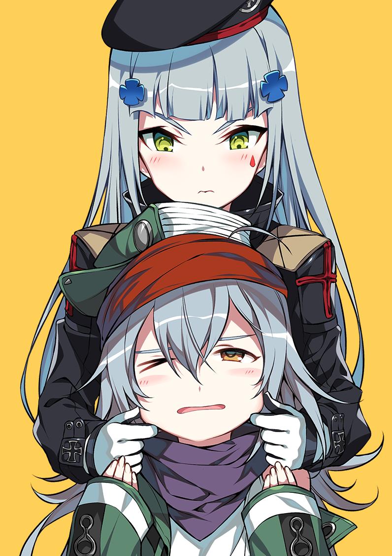 少女前线图片系列:hk416系列第二弹