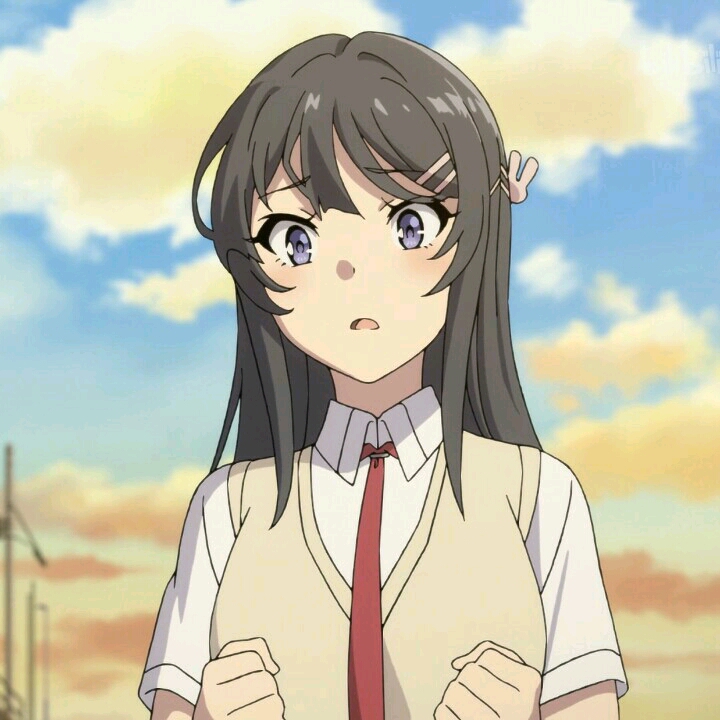 《青春猪头少年不会梦到兔女郎学姐》樱岛麻衣自截头像第三期