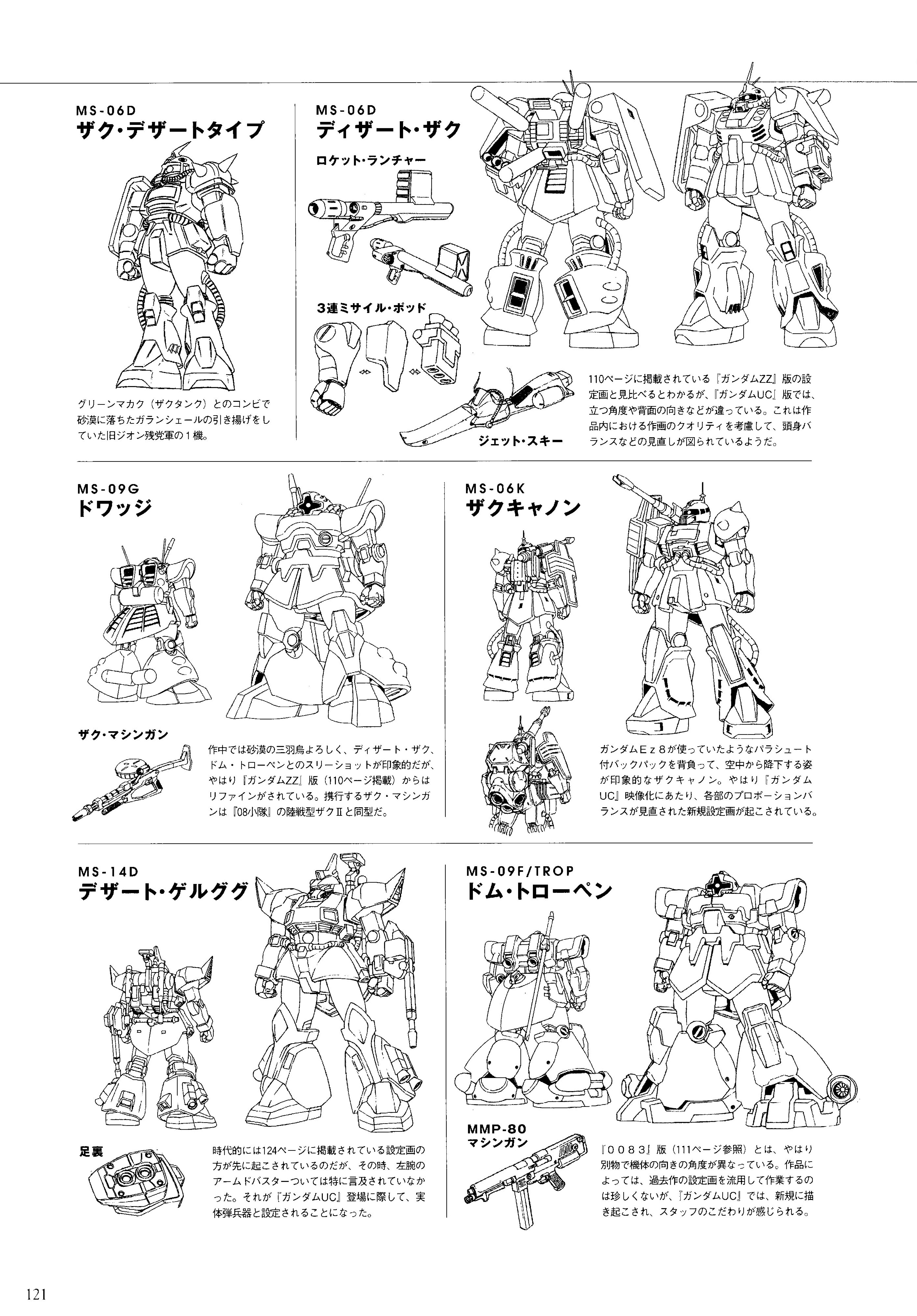 【一曰acg】机动战士全集 第13期(下)ms-06d 沙漠扎古&吉翁陆战兵器