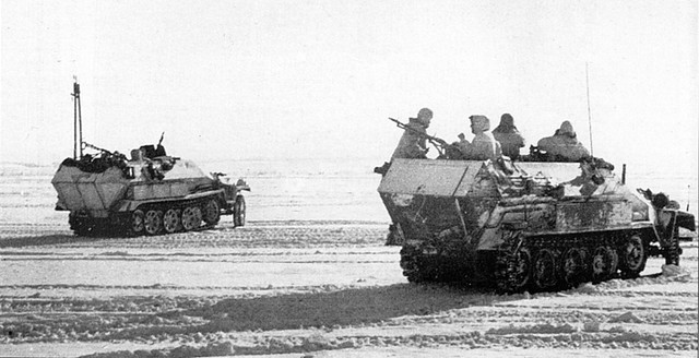 各型sd.kfz 251半履带装甲车 图集