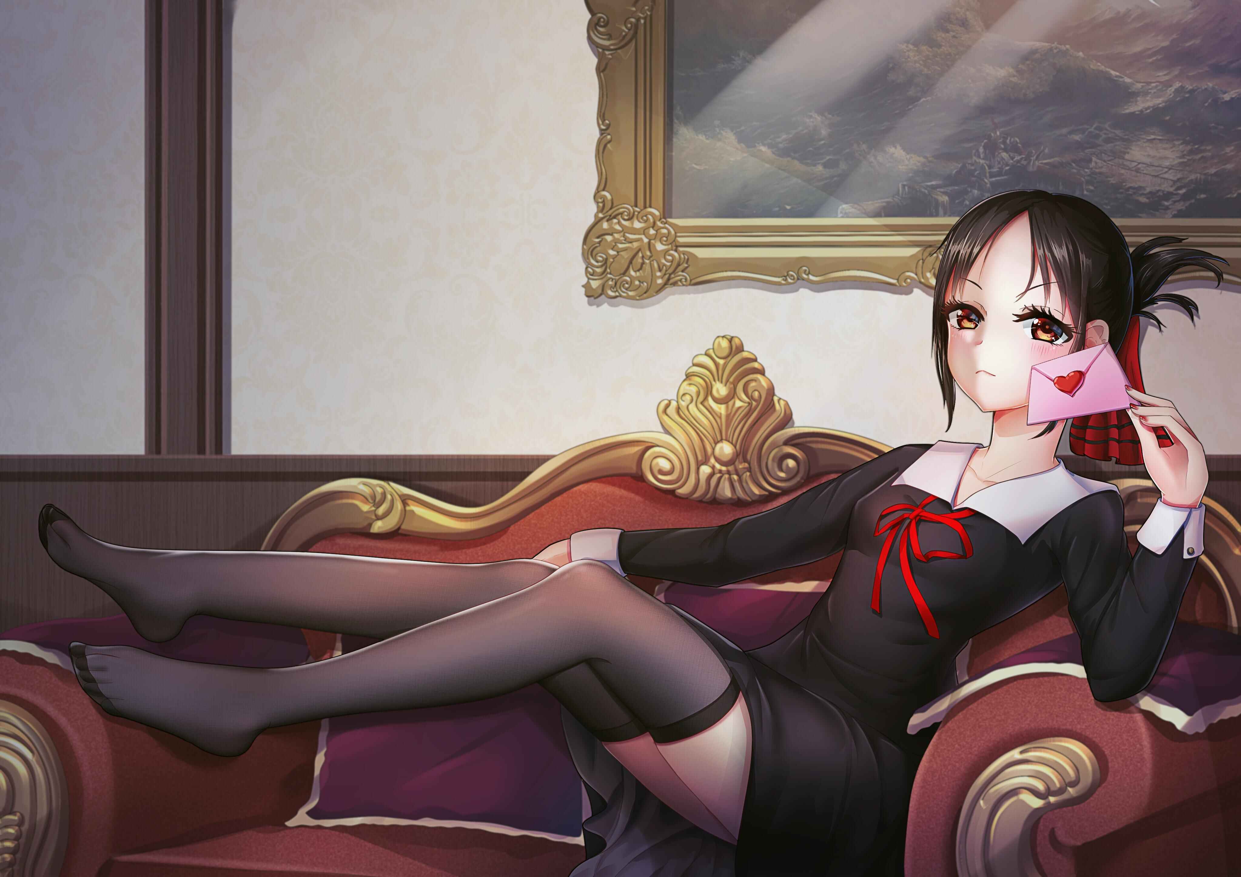 《辉夜大小姐想让我告白》藤原书记和辉夜大小姐精美壁纸特辑第三期