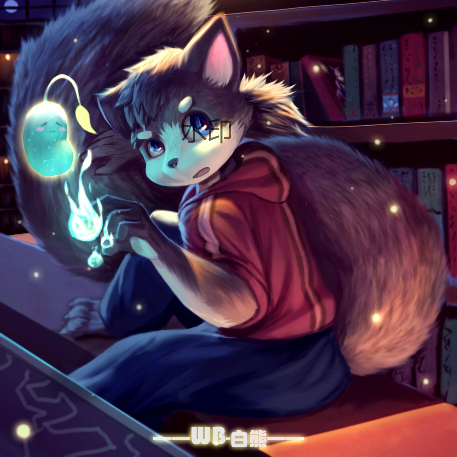深眸ケpixiv兽图转载授权第十七期特推画师wb白熊二