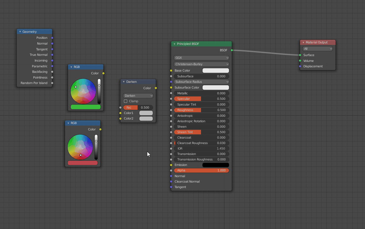 blender : 高效节点操作(动图) - 哔哩哔哩
