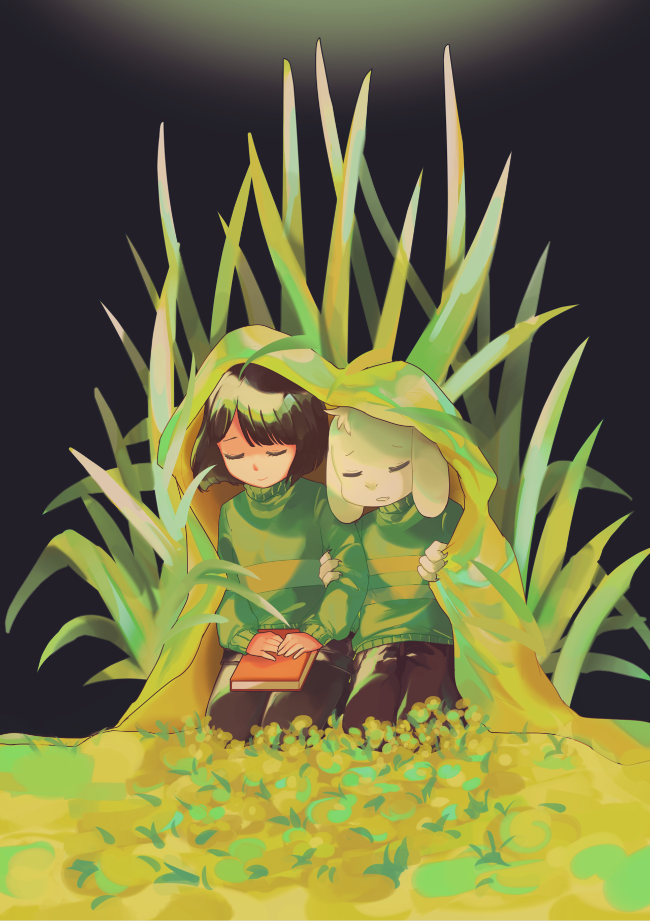 【undertale】传说之下精美人物图包 (chara asriel篇