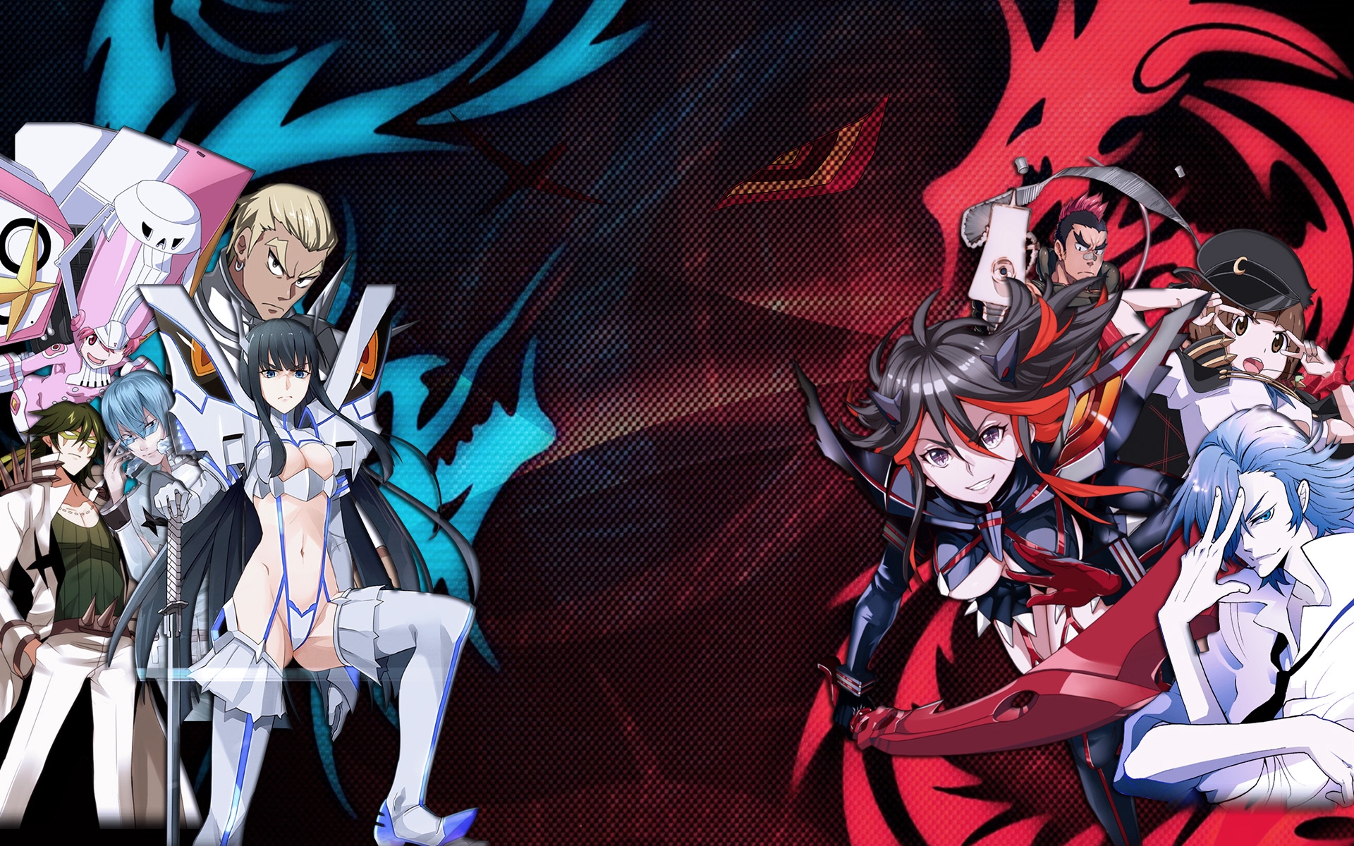 斩服少女 kill la kill 缠流子 壁纸(1)