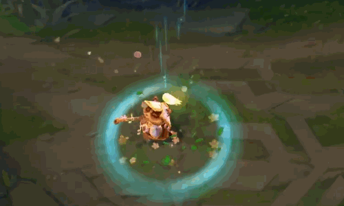 回城动画今天英雄联盟官博跟大家分享了灵魂莲华提莫至臻皮肤的特效