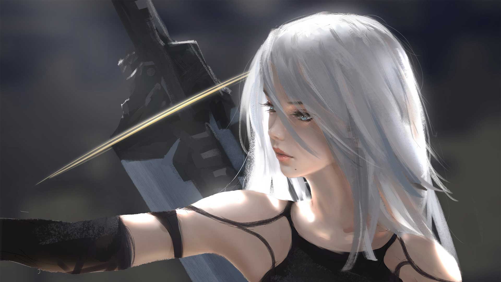 fgo同人画师个人向推荐十一工程界的拖更王每月电脑壁纸的生产者wlop