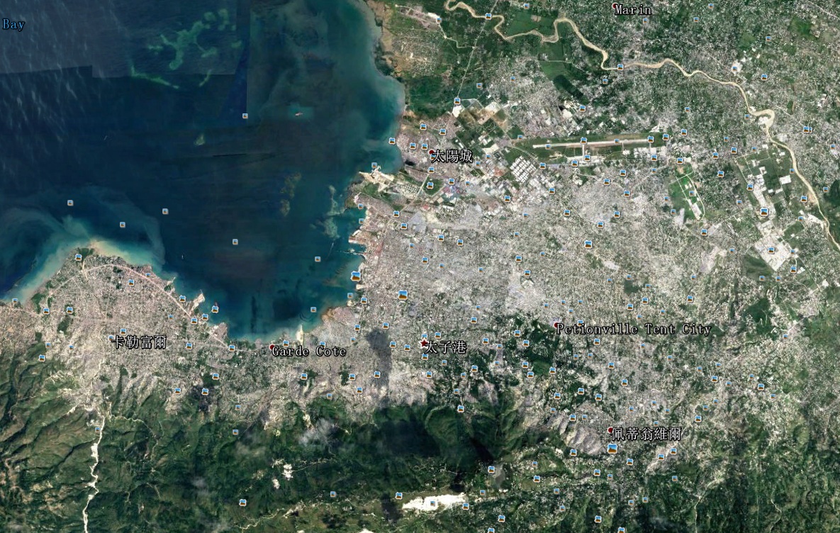 太子港市区概览