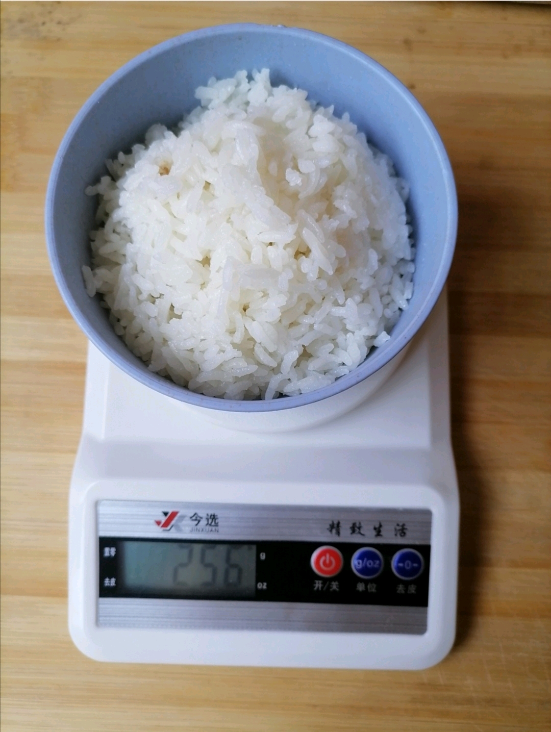 100g的米饭有多少?