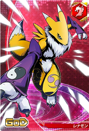 狐狸兽妖狐兽レナモンrenamon