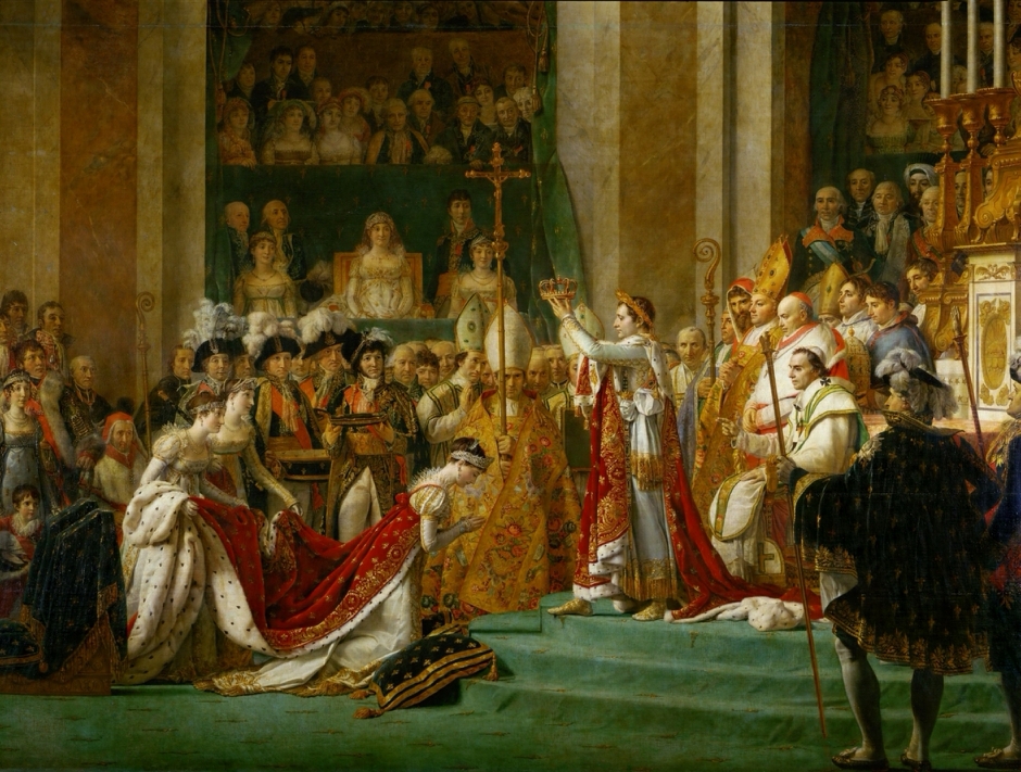 《拿破仑加冕》