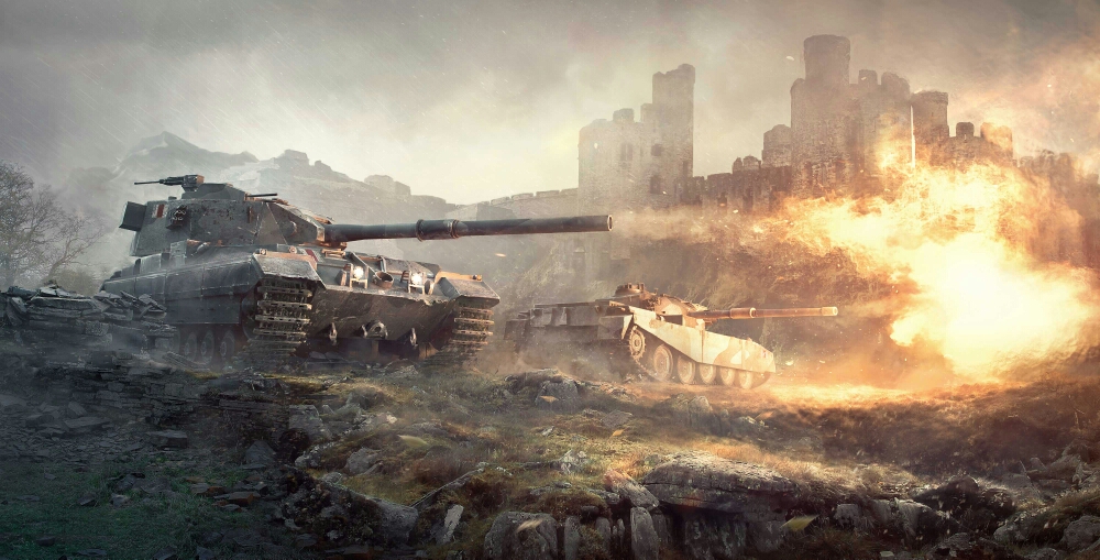 20) 《坦克世界》(world of tanks)是一款在2010年由wargaming公司