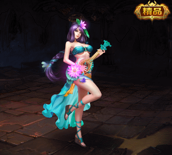 英魂之刃旧版女英雄动态图