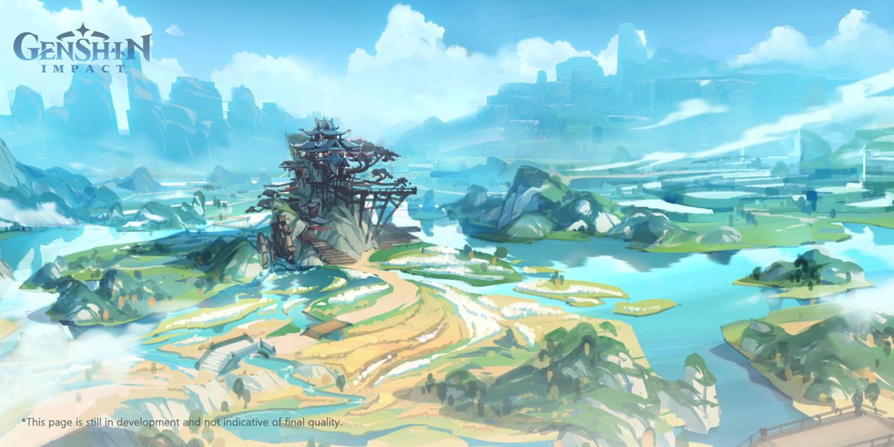 原神场景原画