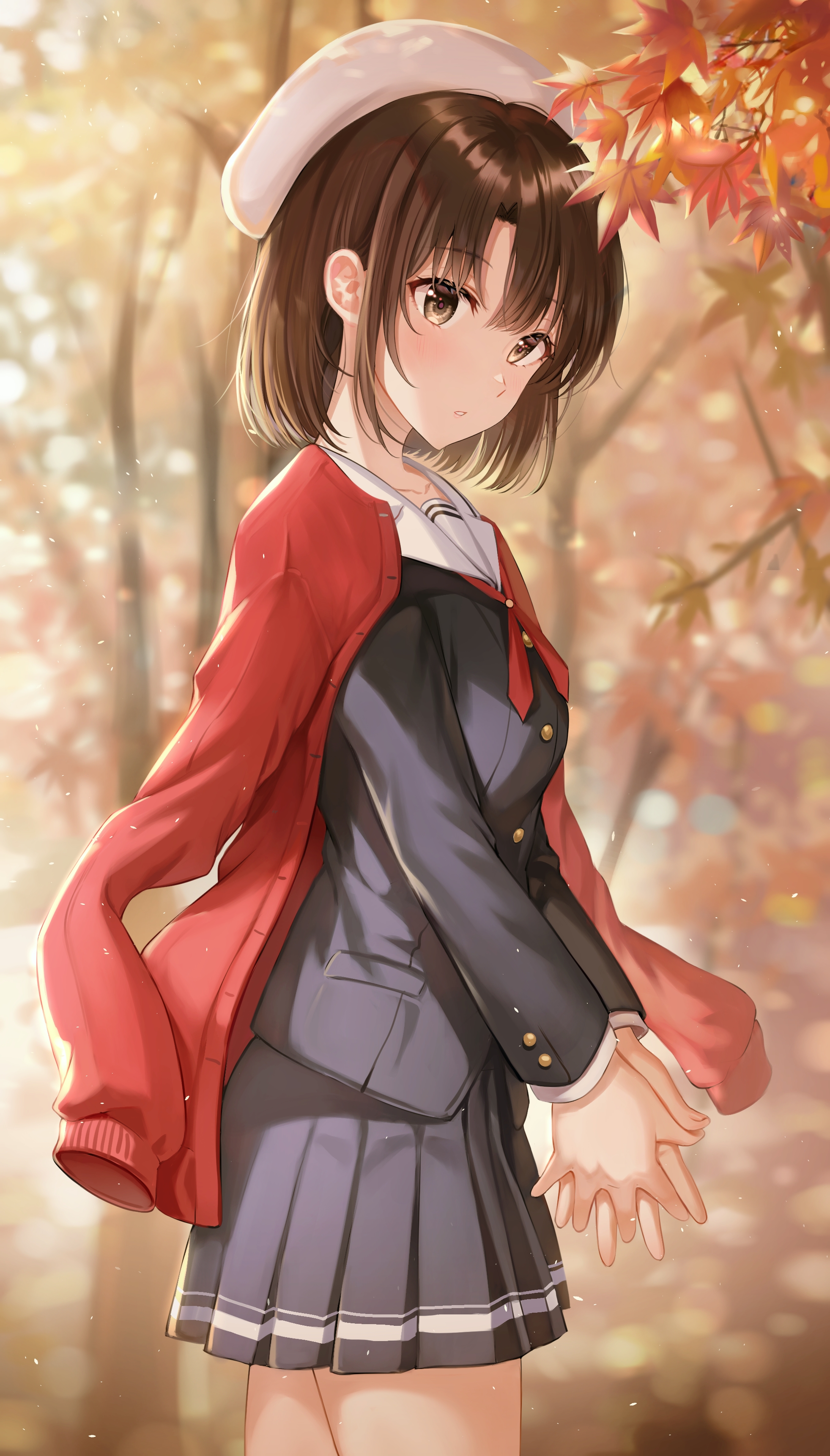 【pixiv分享】黑发少女系列壁纸分享,喜欢点赞就行,图