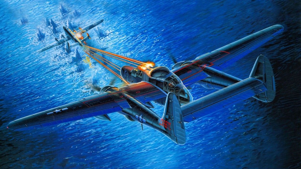 p-61"黑寡妇"夜间重型战斗机