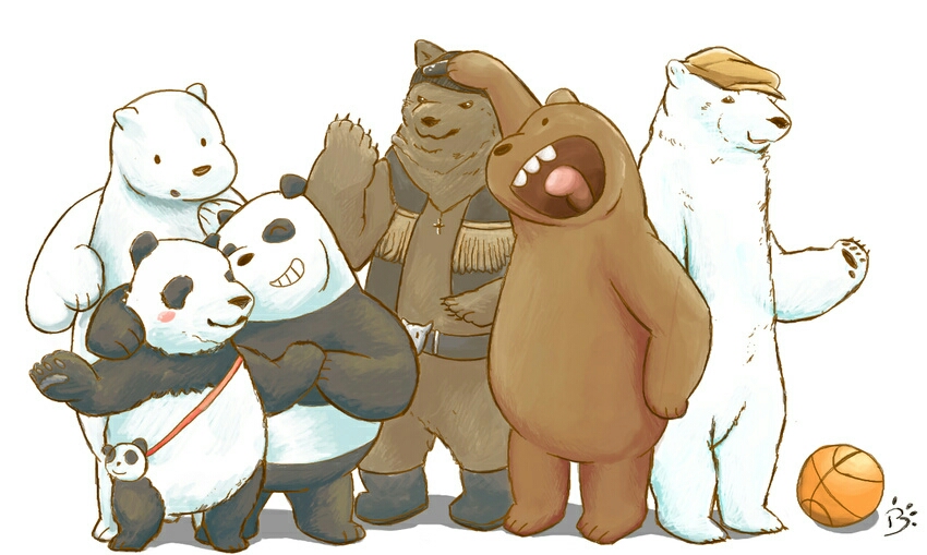 咱们裸熊同人图