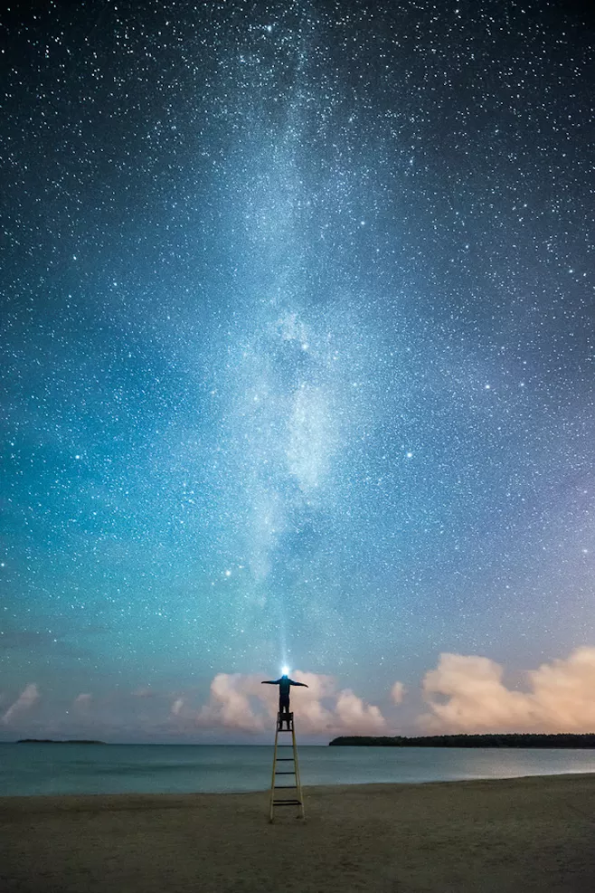 手机壁纸|星空特辑第14期 星星点灯 by:b站盐泽 2021年2月12日