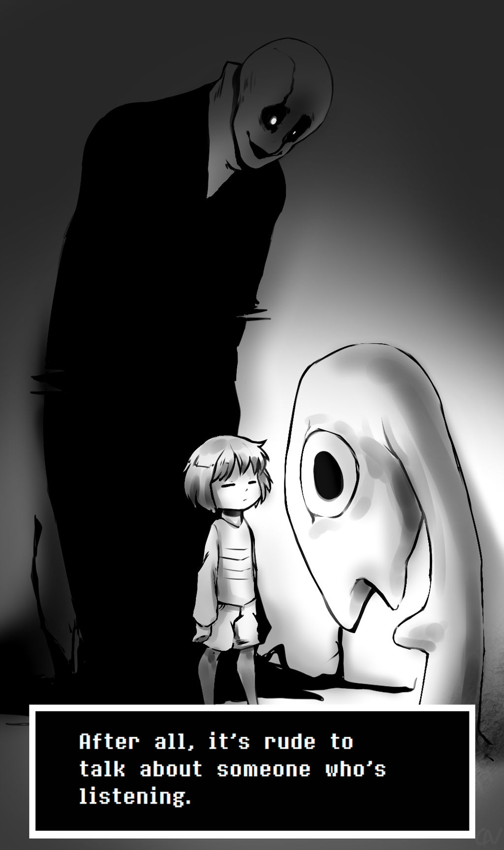 【undertale】传说之下精美人物图包 (gaster&frisk篇