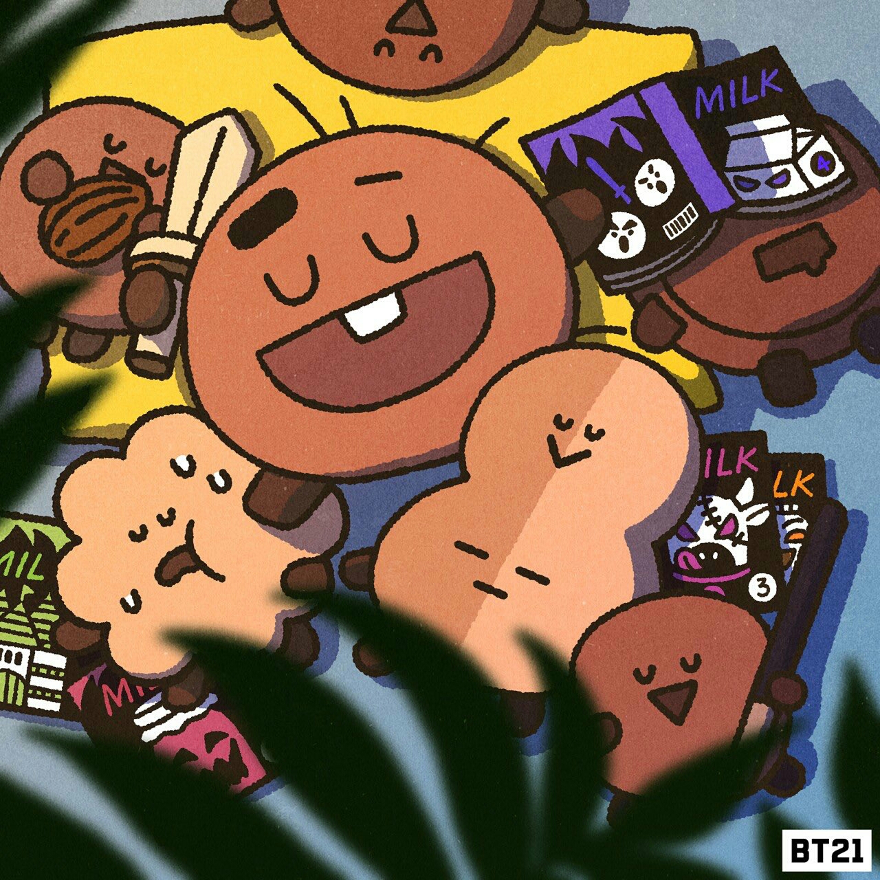 bt21新生报道(请接收今日份的沙雕)