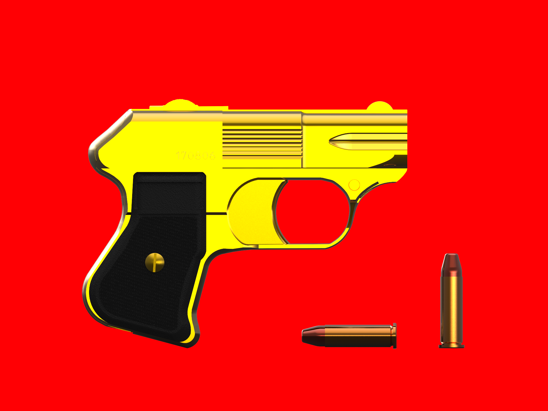 derringer cop-.357模型效果图