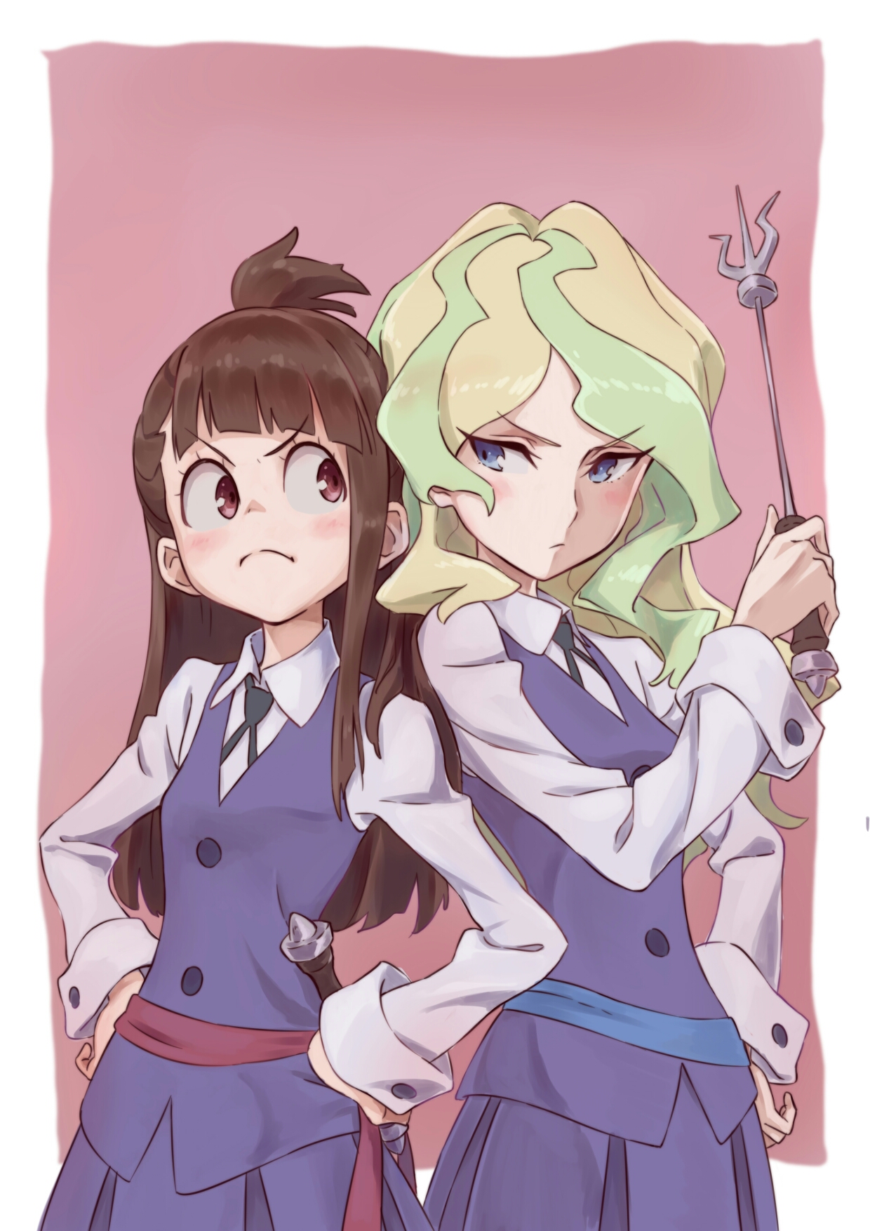 《小魔女学园》戴安娜·卡文迪什壁纸/《十次转生都是