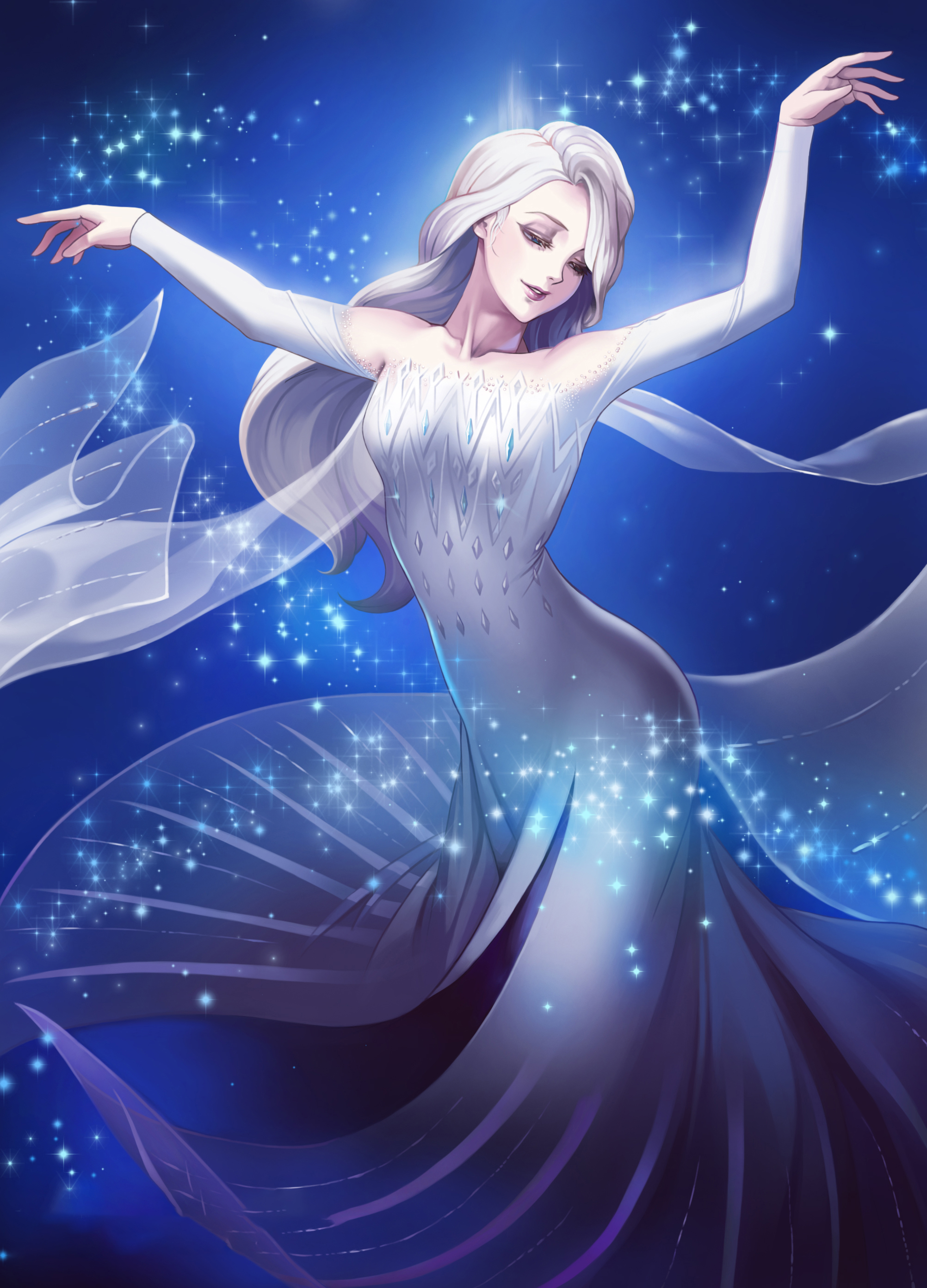 动画 动漫杂谈 女王【冰雪奇缘·艾莎/elsa】壁纸感谢阅读,点赞,关注