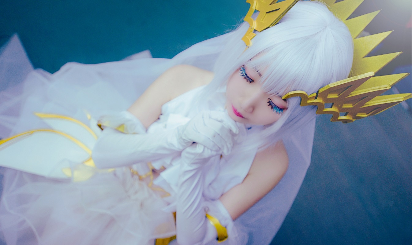 折纸大湿全人设cos 约会大作战鸢一折纸cosplay>