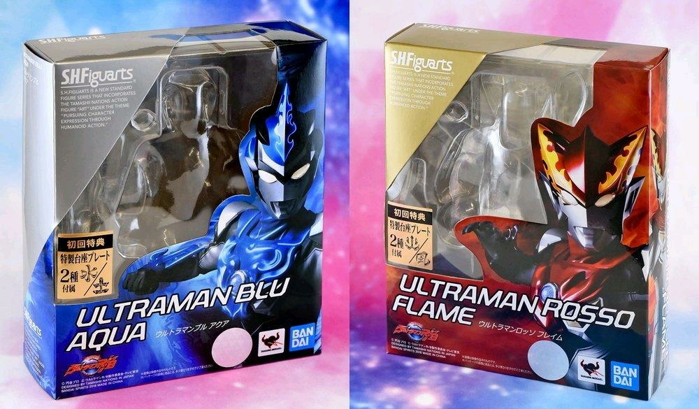【官博实物介绍】12月 shf 罗索 & 布鲁 奥特曼
