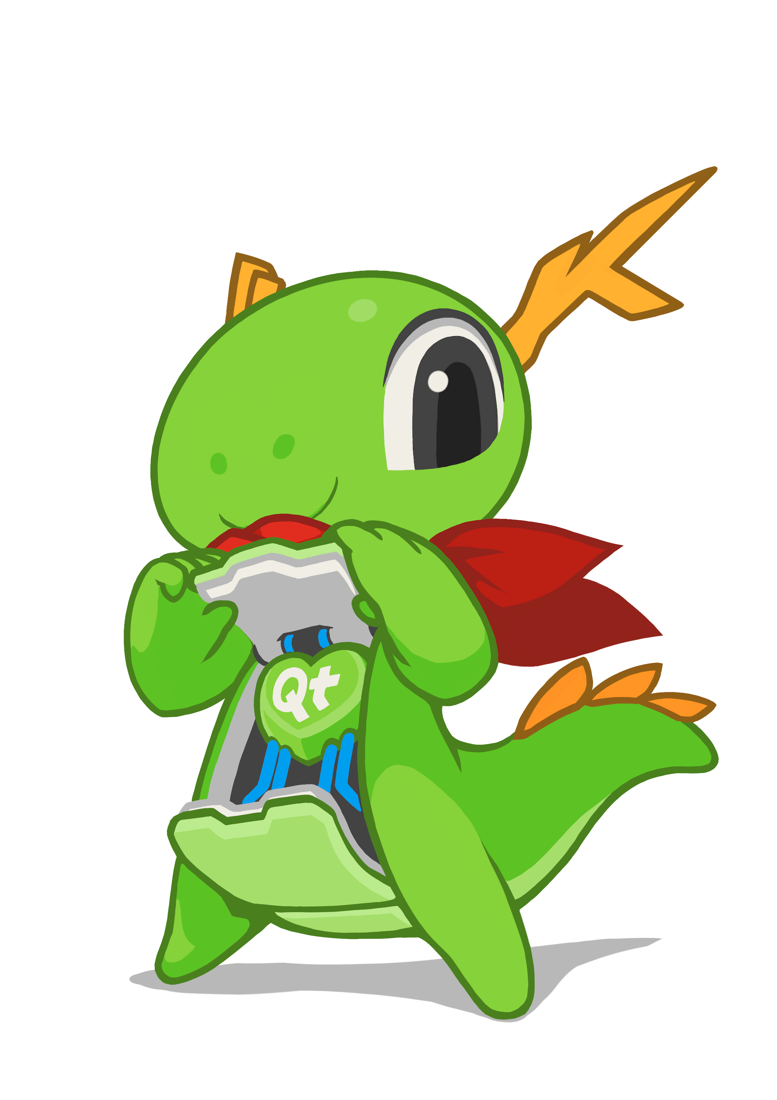【物种介绍】kde山谷的可爱绿龙康奇和他的朋友们(kde