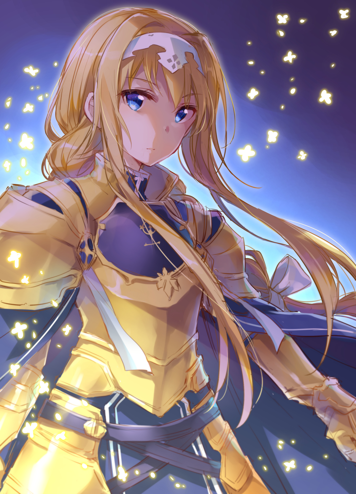 【嘿嘿嘿】刀剑神域 Alicization 爱丽丝·滋贝鲁库 精选壁纸插画美图\/角色介绍系列