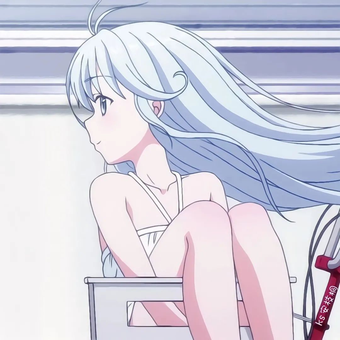 【动漫女头】可爱蓝色系小清新治愈高清头像