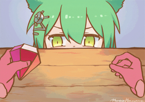 茗喵酱好可爱呀诶嘿嘿(▽) 茗可是很忙的喵! 才没空陪指挥官玩喵!