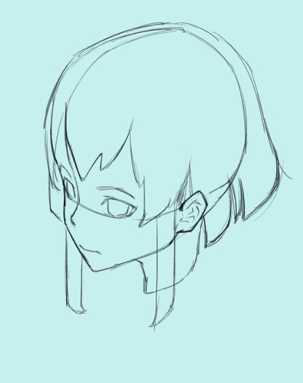 绘画教程想自己画老婆吗二次元头像画法教你画出动漫中的小姐姐