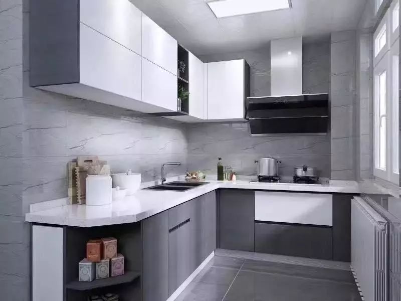 生活 日常 2020年最新无拉手橱柜设计,打造简洁高档厨房 灰色让整个