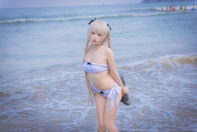 裸足穹妹比基尼cosplay